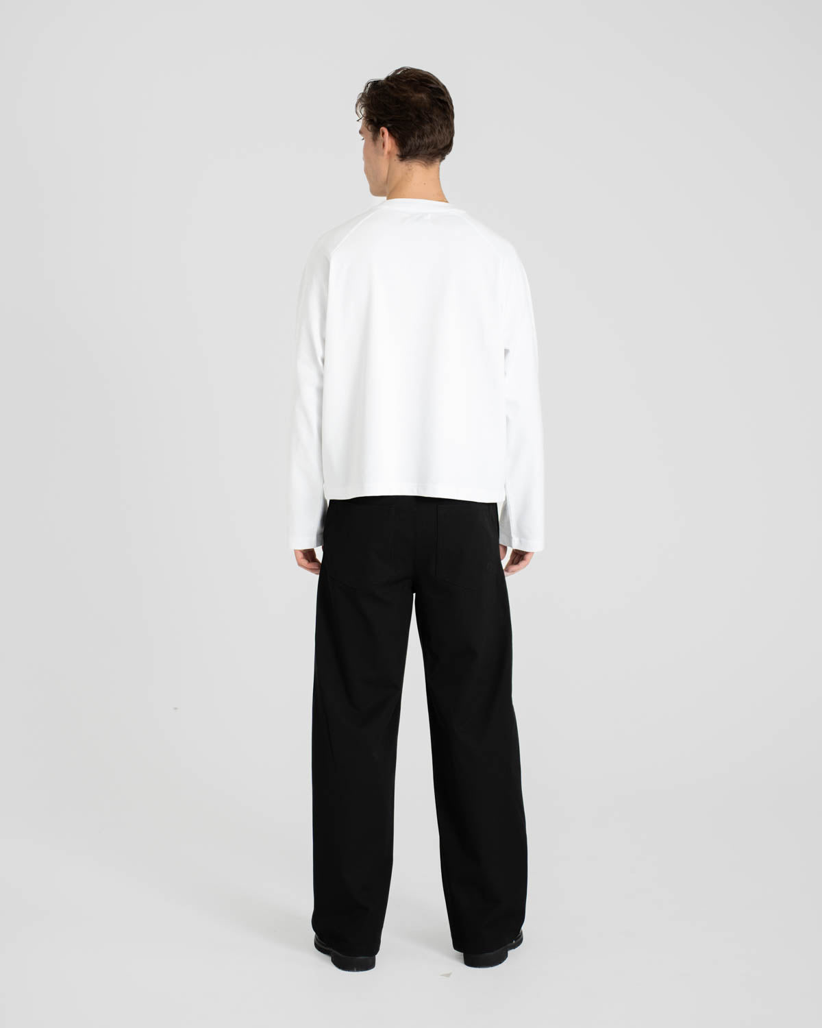 Raglan Longsleeve T-shirt White